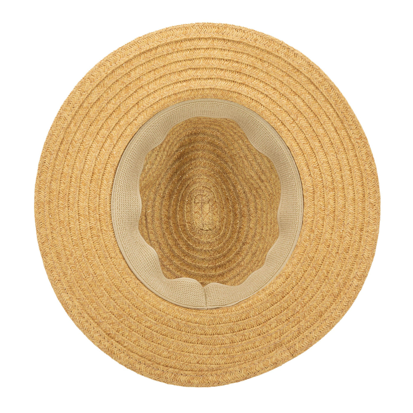 Mens Two Tone Ultrabraid Fedora (UBF1204)-FEDORA-San Diego Hat Company