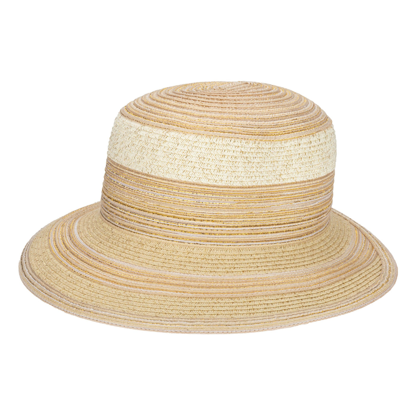 Women's Ultrabraid with Gold Lurex Face Saver-Face Saver-San Diego Hat Company