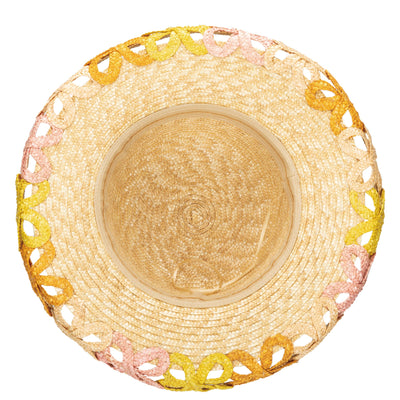 Positano - Women's Turned Up Kettle Brim with Open Weave-KETTLE BRIM-San Diego Hat Company