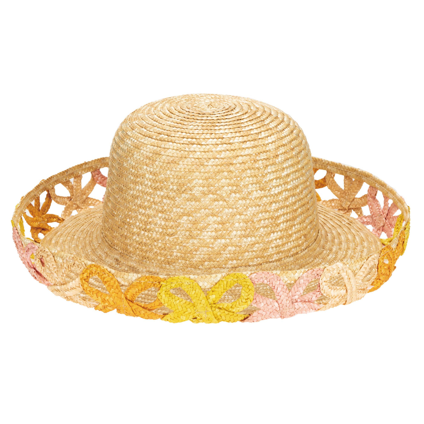 Positano - Women's Turned Up Kettle Brim with Open Weave-KETTLE BRIM-San Diego Hat Company