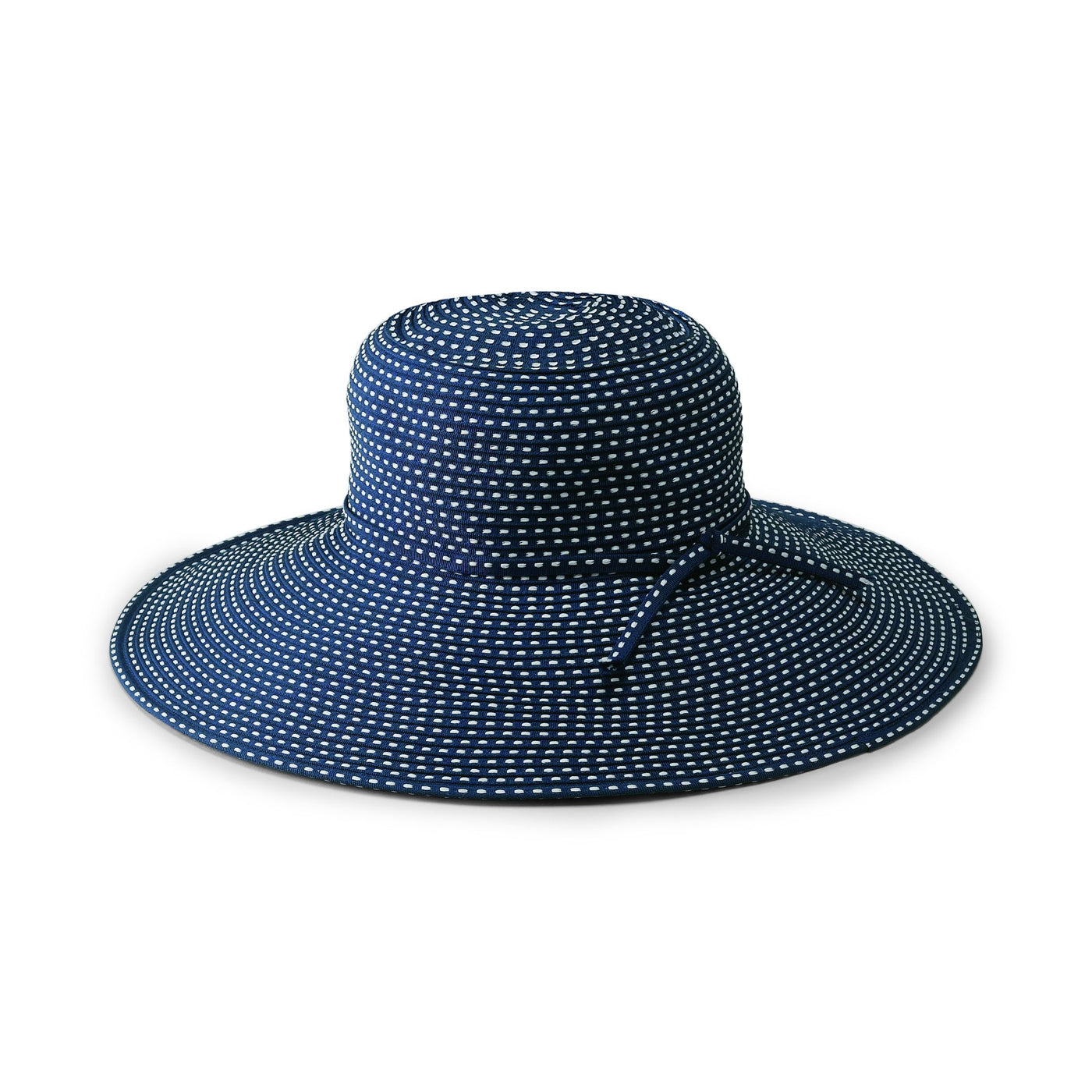 Women's Ribbon Braid Hat with Ticking San Diego Hat Company