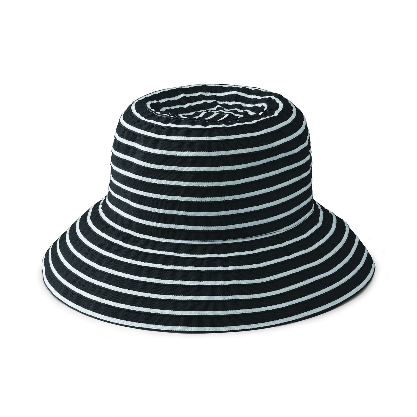 Hats - Women's Ribbon Braided Short Brim Bucket Hat (RBS244)